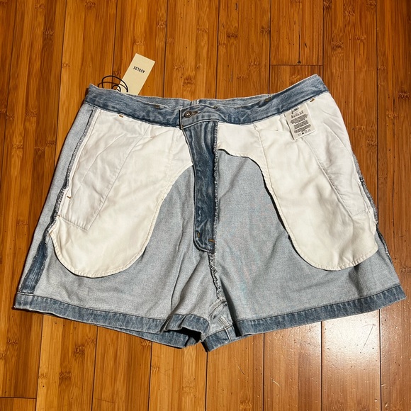 NWT Agolde Becker Shorts in Rotate Size 32 - Picture 10 of 15